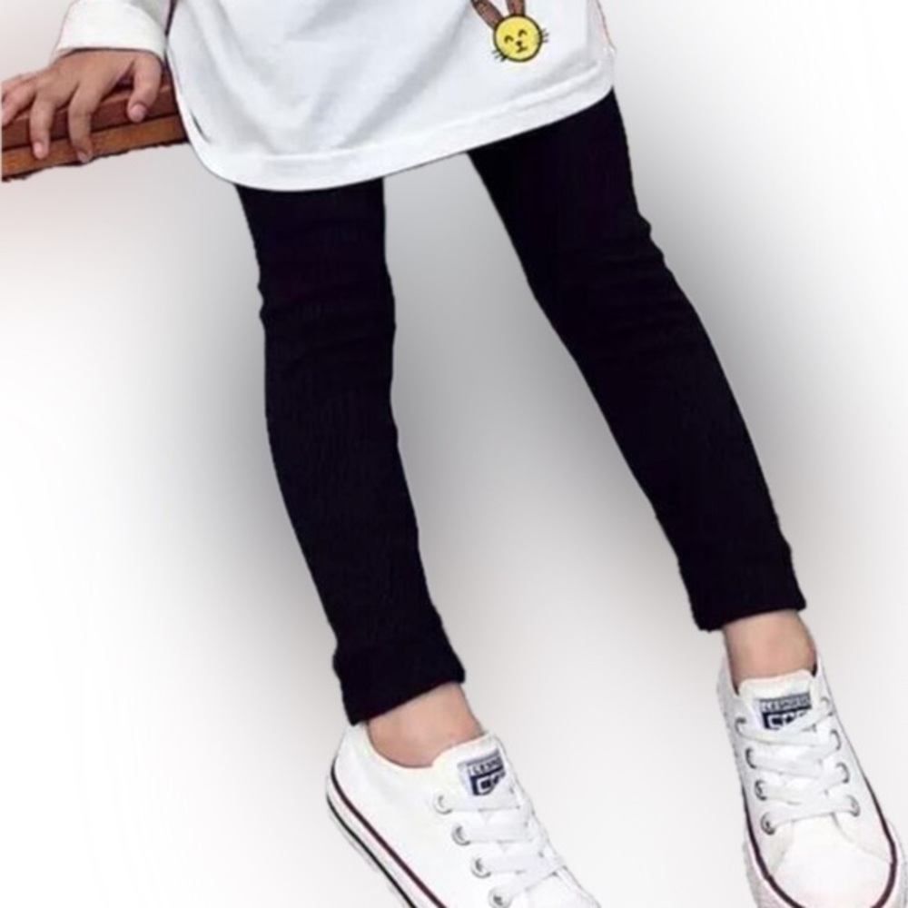 New Black leggings girls 4-5 years